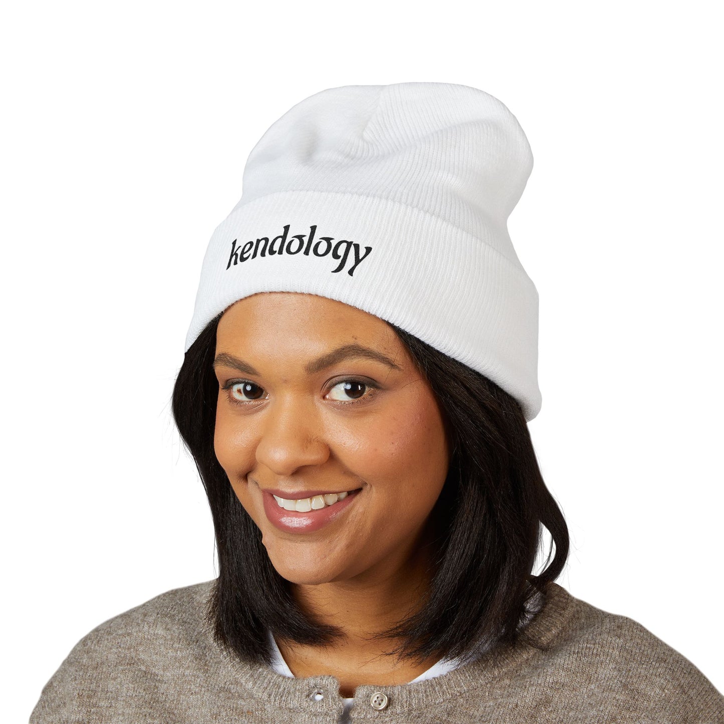 Kendology Classic Cuffed Beanie, Chic Winter Hat, Fashion Accessory, Trendy Beanie for All Seasons, Perfect Gift for Beanie Lovers