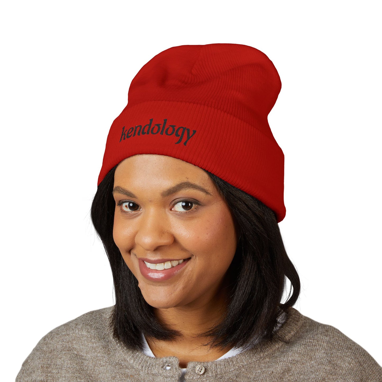 Kendology Classic Cuffed Beanie, Chic Winter Hat, Fashion Accessory, Trendy Beanie for All Seasons, Perfect Gift for Beanie Lovers
